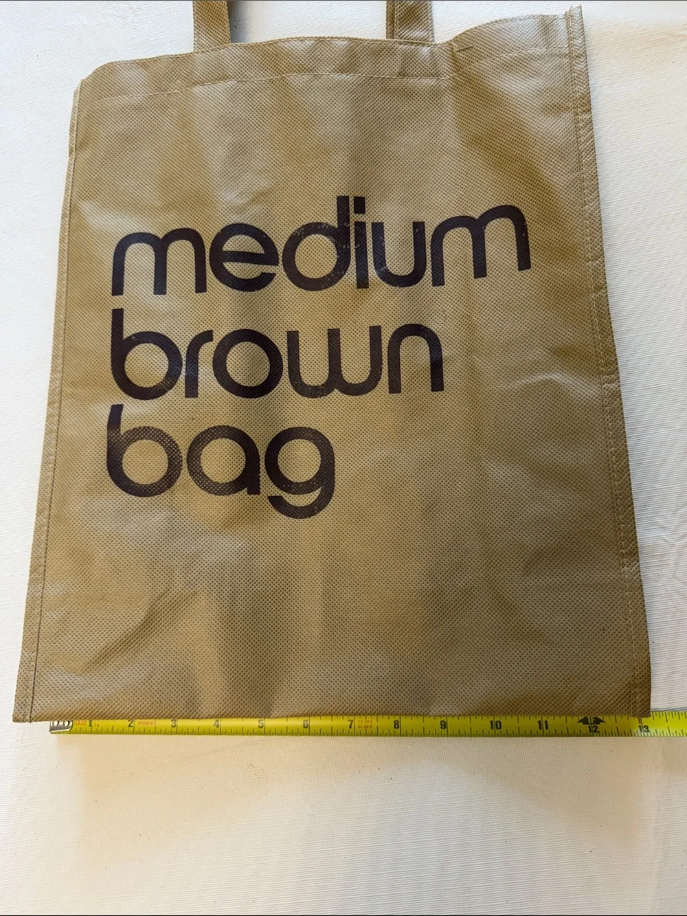 Medium Brown Tote Bag polyester, lightweight foldable, Bloomingdale’s
